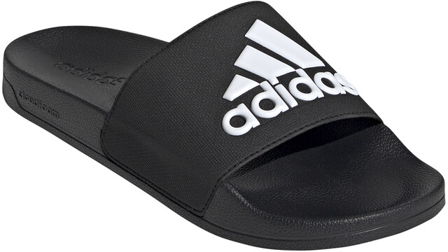 adidas black slippers